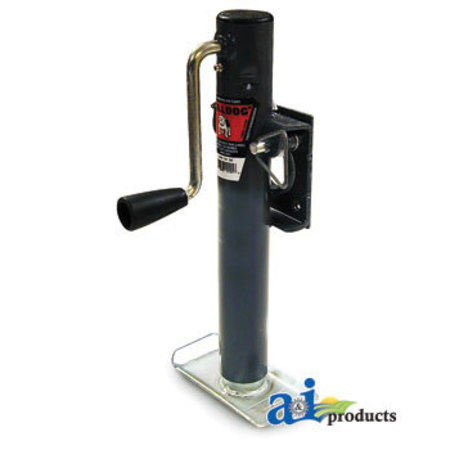 A & I PRODUCTS Jack, Trailer & Imp., Weld-on Swivel Brkt (2000 Lb.) 23" x7" x3" A-15A151SW